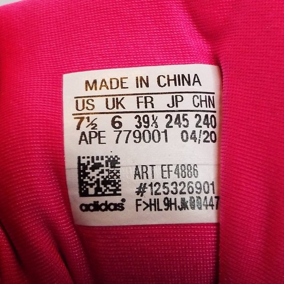 🆕️Adidas Originals Microbounce T1 wms sz 7.5 Shock Pink Green EF4886 - Picture 5 of 5